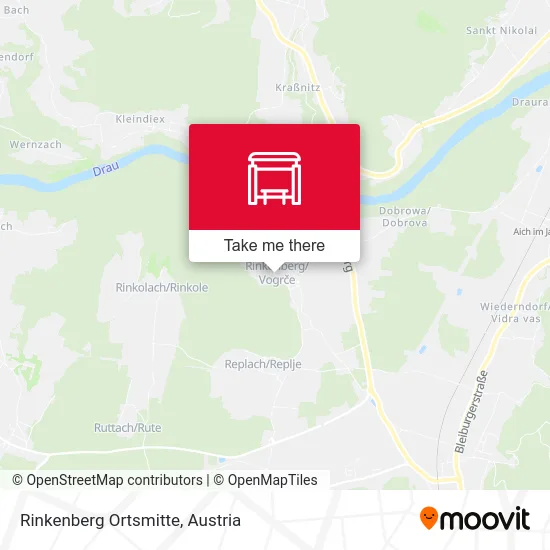 Rinkenberg Ortsmitte map