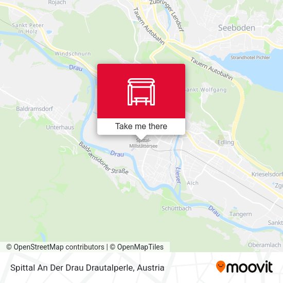 Spittal An Der Drau Drautalperle map