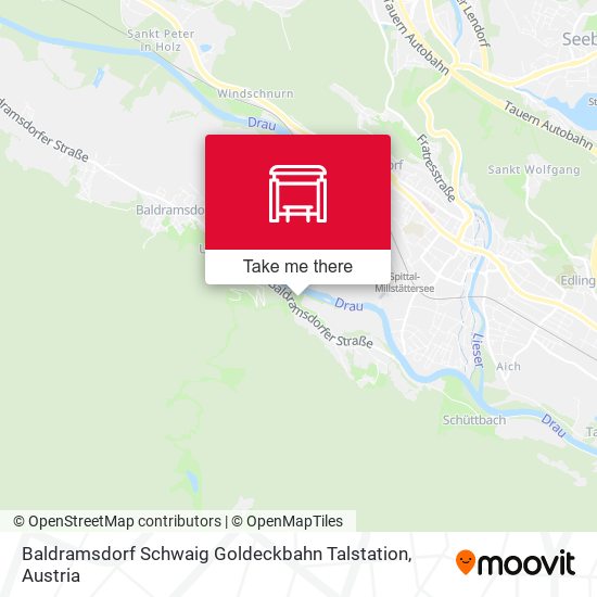 Baldramsdorf Schwaig Goldeckbahn Talstation map