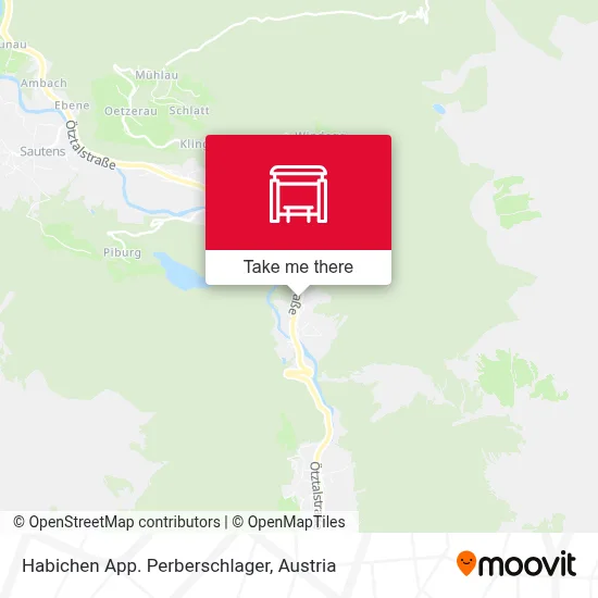 Habichen App. Perberschlager map