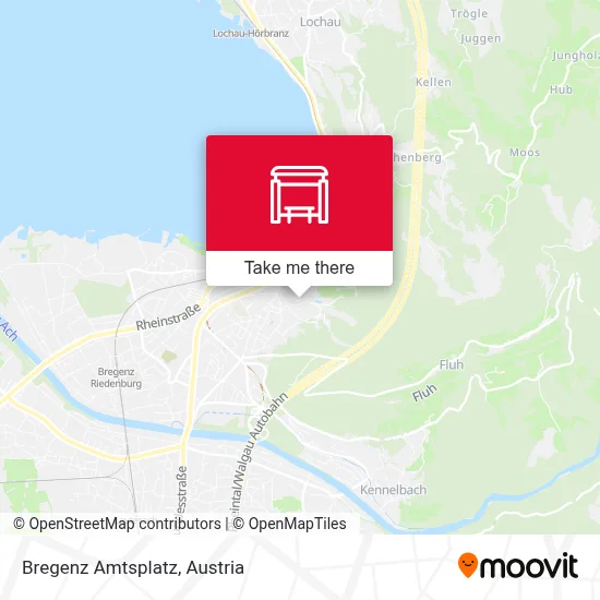 Bregenz Amtsplatz map