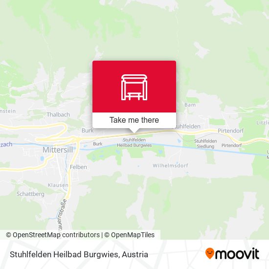 Stuhlfelden Heilbad Burgwies map