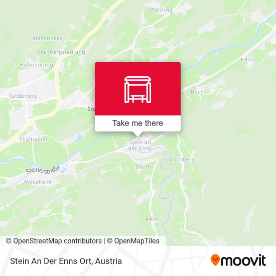 Stein An Der Enns Ort map