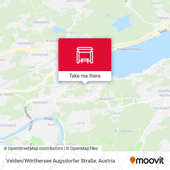 Velden / Wörthersee Augsdorfer Straße map