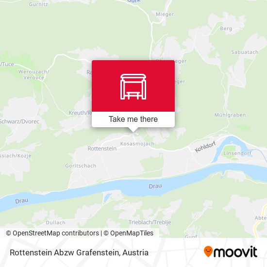 Rottenstein Abzw Grafenstein map