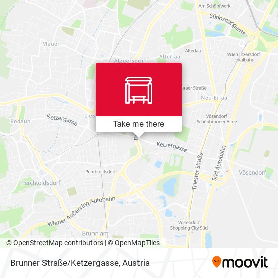 Brunner Straße/Ketzergasse map