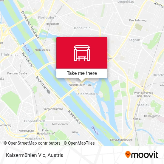 Kaisermühlen Vic map