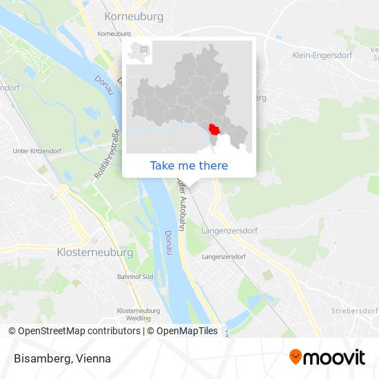 Bisamberg map