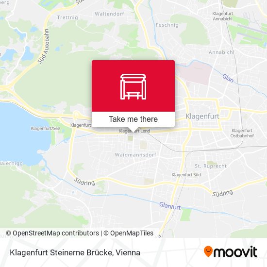 Klagenfurt Steinerne Brücke map