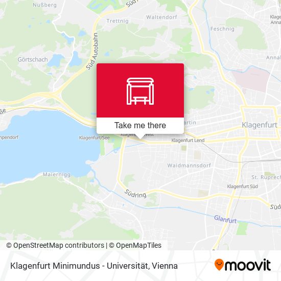 Klagenfurt Minimundus - Universität map