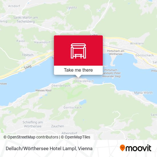Dellach/Wörthersee Hotel Lampl map