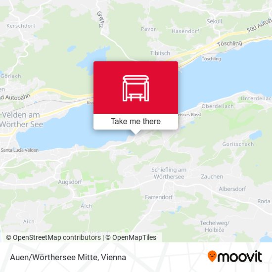 Auen/Wörthersee Mitte map