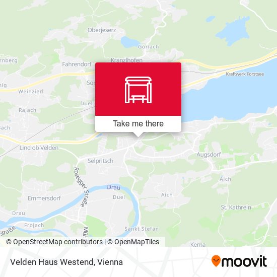 Velden/Wörthersee Haus Westend map