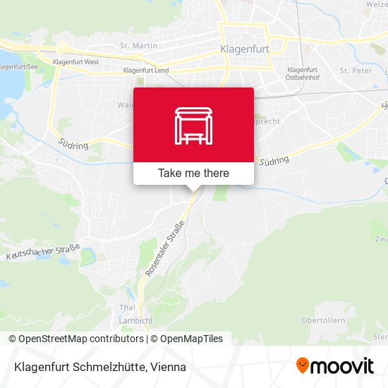 Klagenfurt Schmelzhütte map