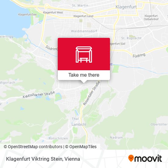 Klagenfurt Viktring Stein map