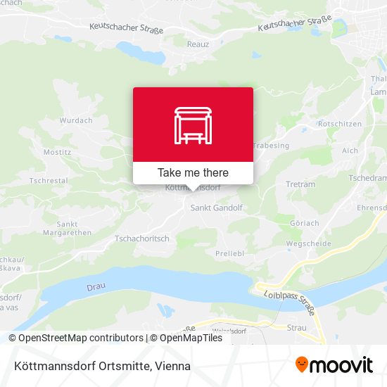 Köttmannsdorf Ortsmitte map