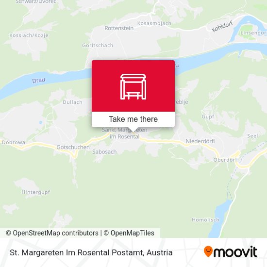 St. Margareten Im Rosental Postamt map