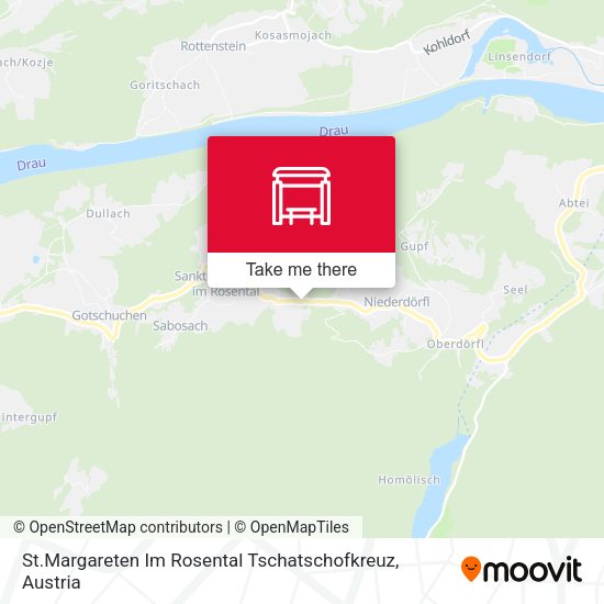 St.Margareten Im Rosental Tschatschofkreuz map