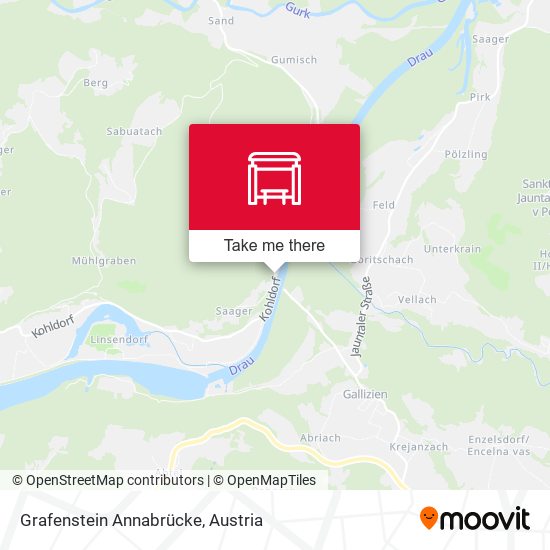 Grafenstein Annabrücke map