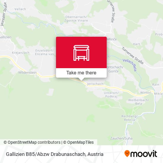 Gallizien B85 / Abzw Drabunaschach map
