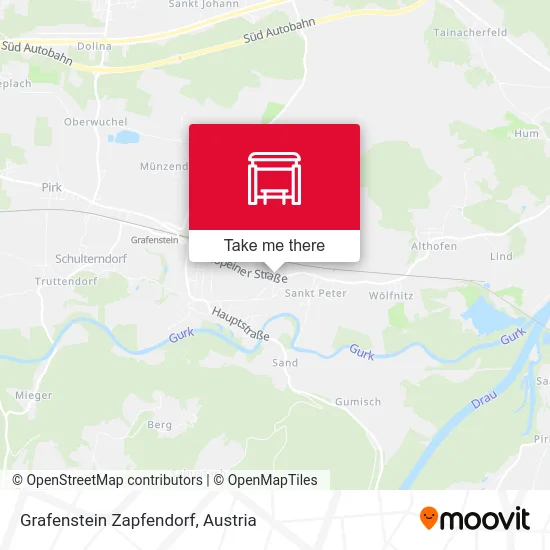 Grafenstein Zapfendorf map