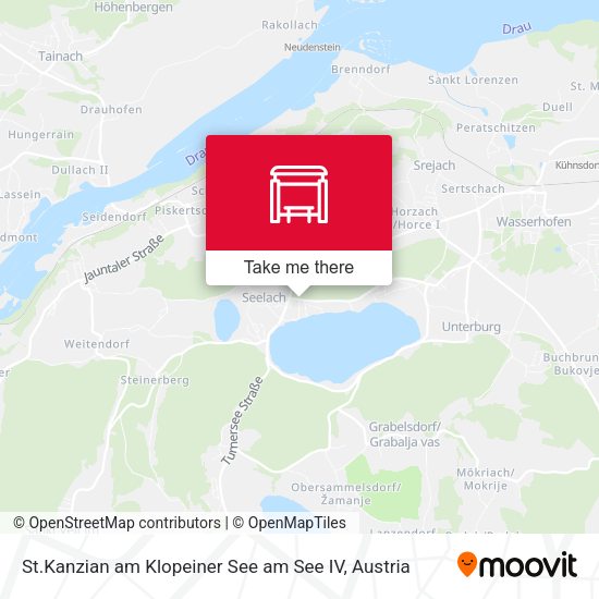 St.Kanzian am Klopeiner See am See IV map