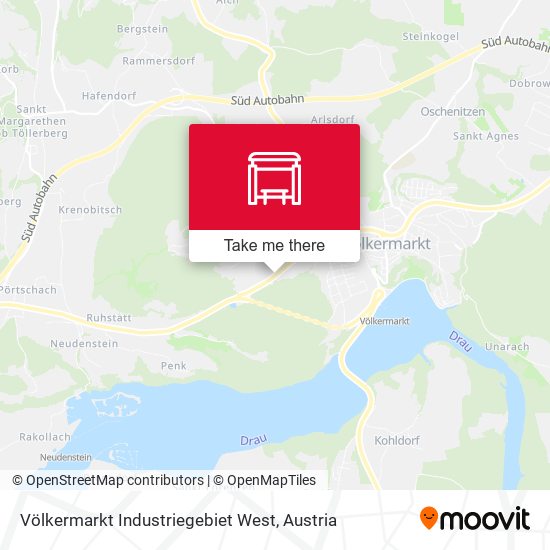 Völkermarkt Industriegebiet West map