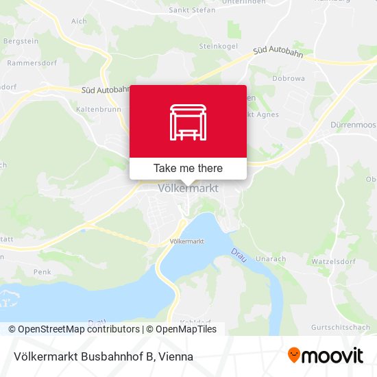 Völkermarkt Busbahnhof B map