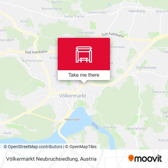Völkermarkt Neubruchsiedlung map