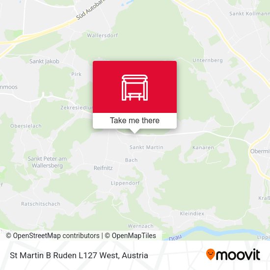 St Martin B Ruden L127 West map