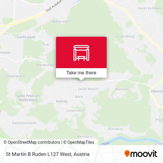St Martin B Ruden L127 West map