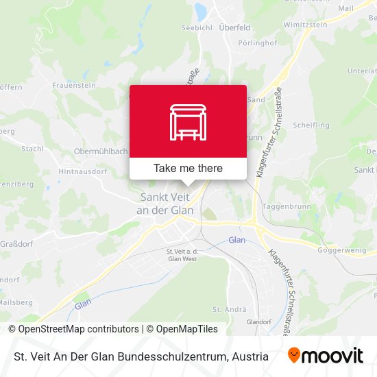 St. Veit An Der Glan Bundesschulzentrum map