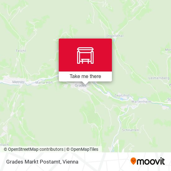 Grades Markt Postamt map