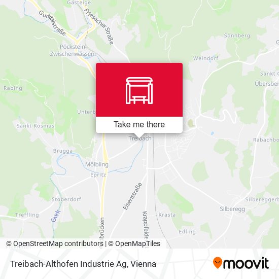 Treibach-Althofen Industrie Ag map