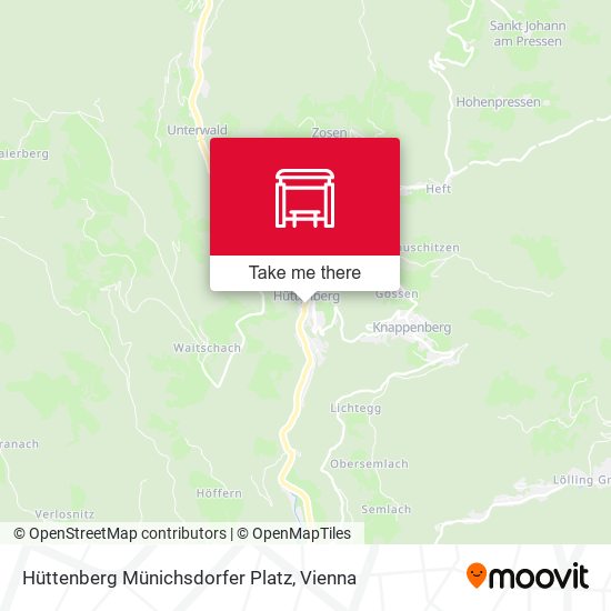Hüttenberg Münichsdorfer Platz map
