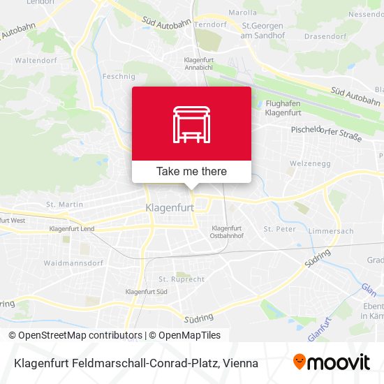 Klagenfurt Feldmarschall-Conrad-Platz map