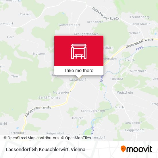 Lassendorf Gh Keuschlerwirt map