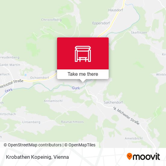 Krobathen Kopeinig map