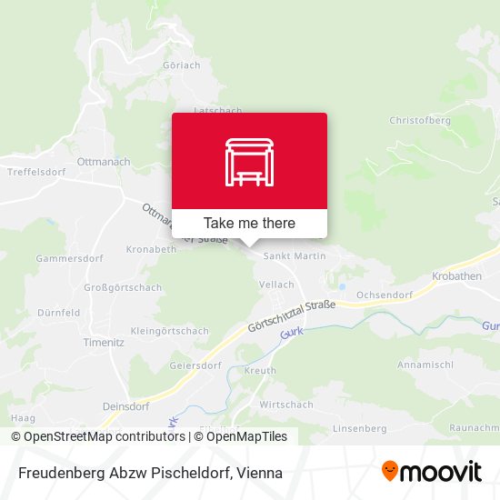Freudenberg Abzw Pischeldorf map
