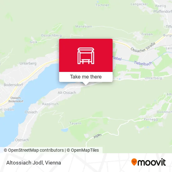 Altossiach Jodl map