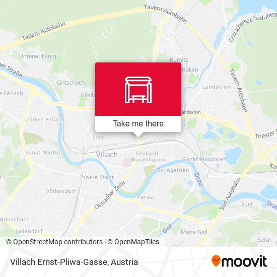 Villach Ernst-Pliwa-Gasse map