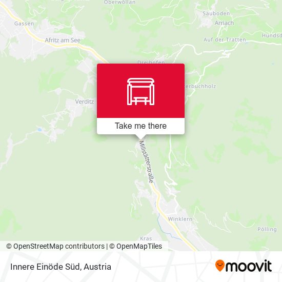 Innere Einöde Süd map