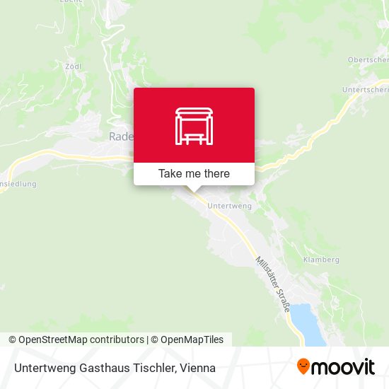 Untertweng Gasthaus Tischler map