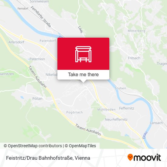 Feistritz/Drau Bahnhofstraße map