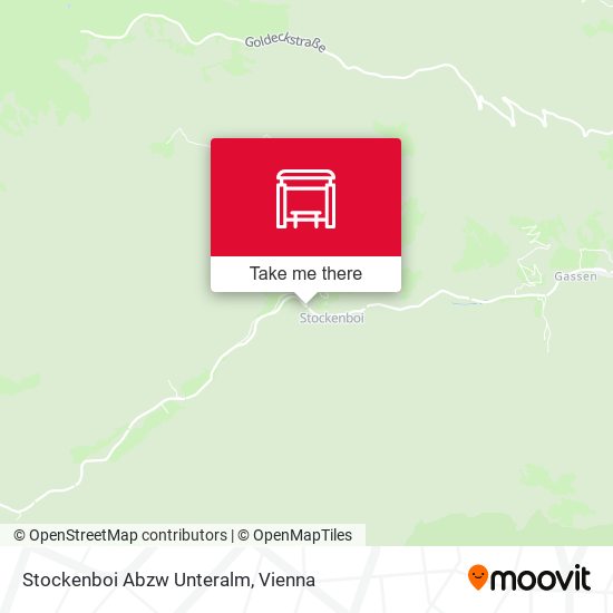 Stockenboi Abzw Unteralm map