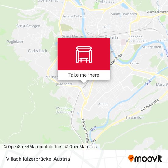 Villach Kilzerbrücke map