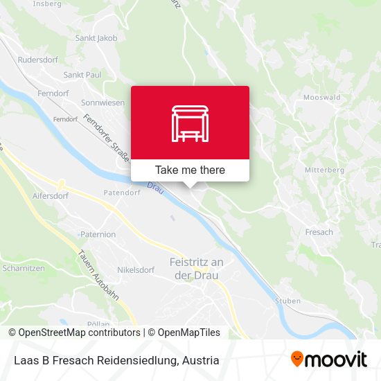 Laas B Fresach Reidensiedlung map