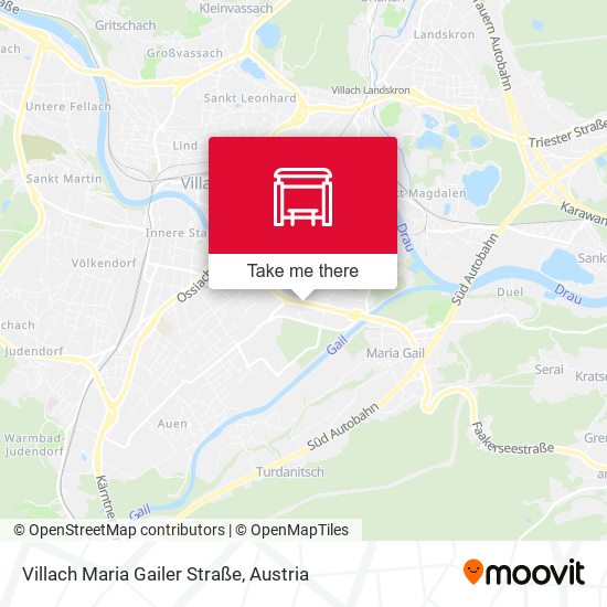 Villach Maria Gailer Straße map