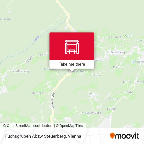 Fuchsgruben Abzw Steuerberg map