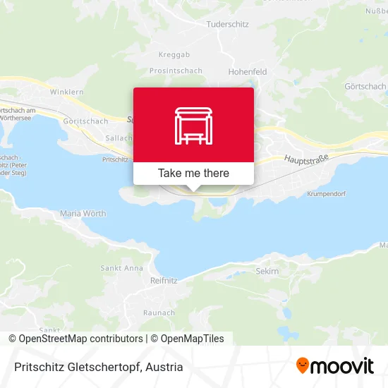 Pritschitz Gletschertopf map